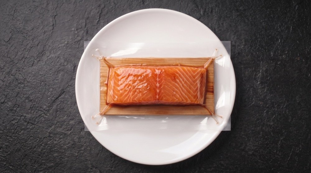 Saumon érable / BBQ planche de cèdre