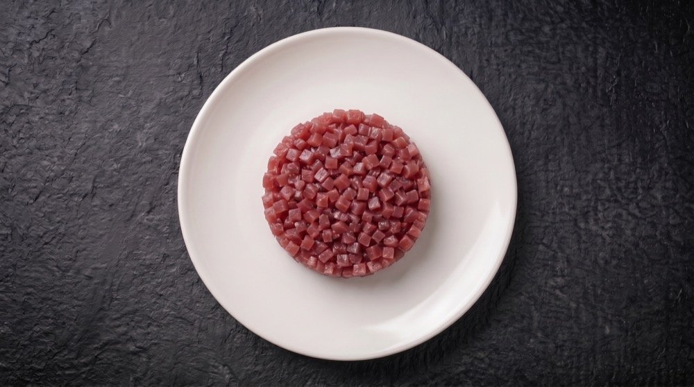 Thon en cubes poke