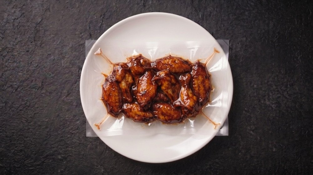 Ailes Buffalo BBQ cuit