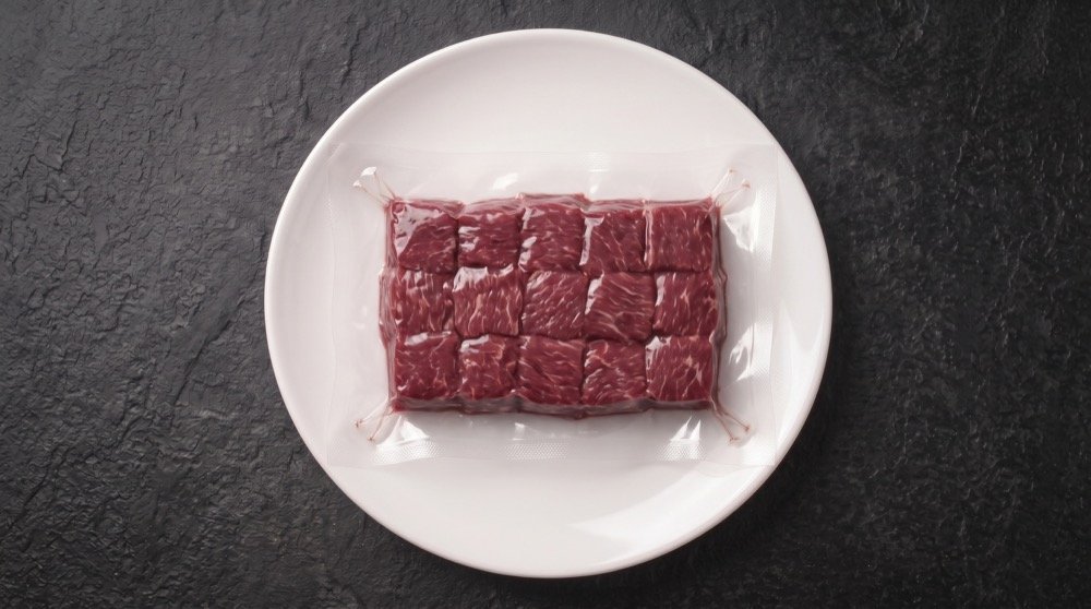 Cerf rouge cubes à mijoter
