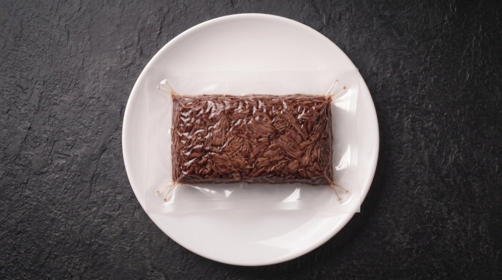 Bœuf effiloché cuit