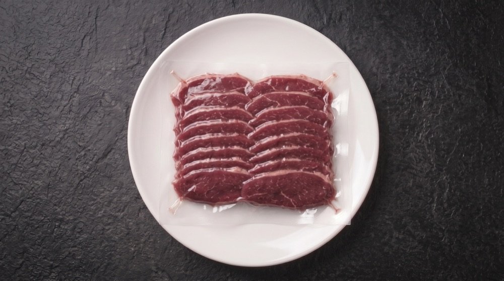 Canard viande raclette