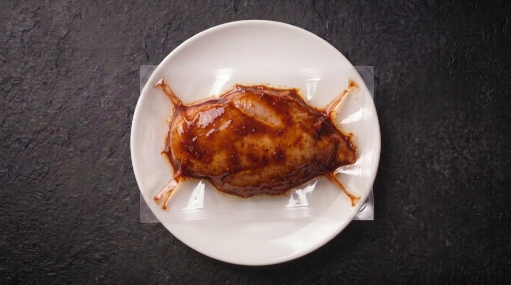 Poulet mariné & préparé
