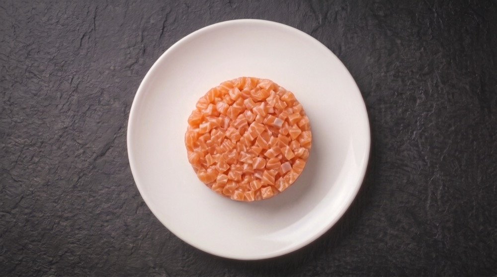 Saumon en cubes pour tartare