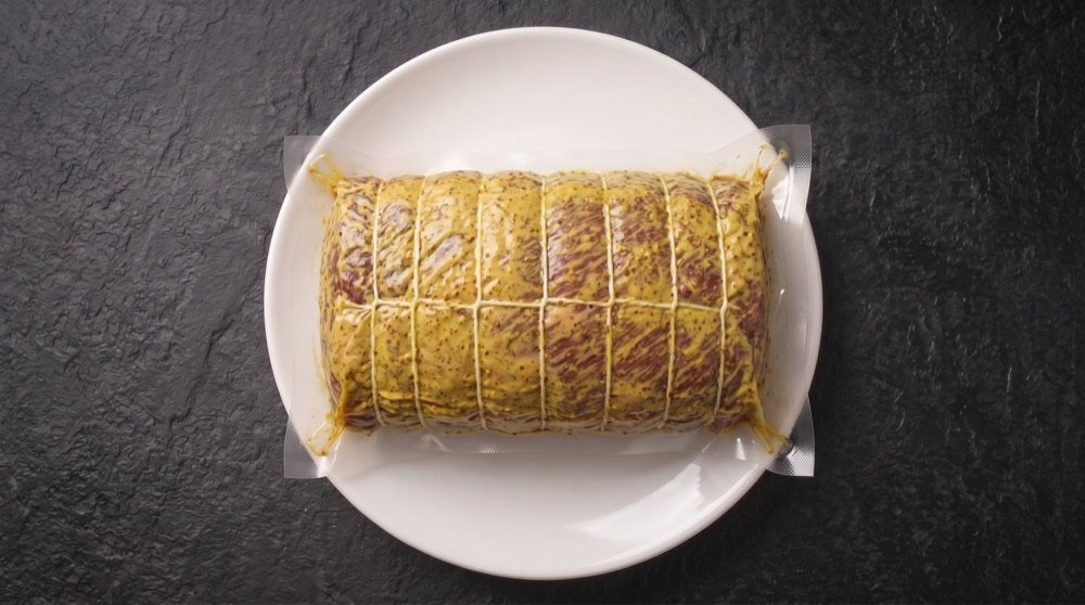 Rôti du roi marinée moutarde