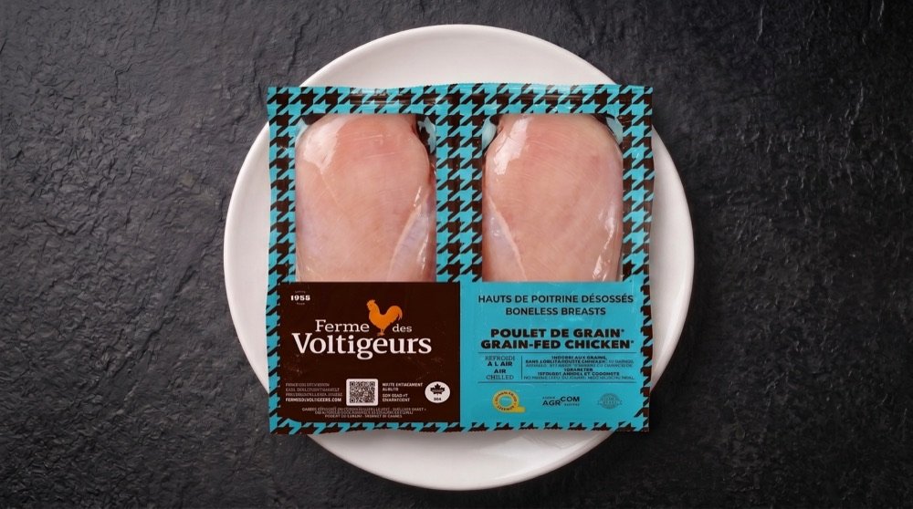Poitrines de poulet désossées Voltigeur