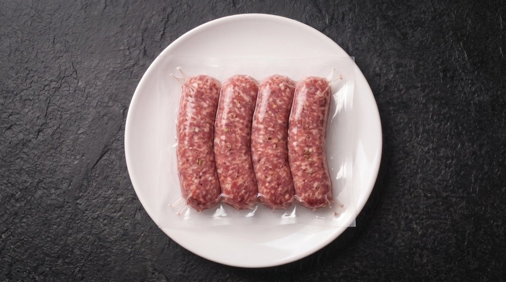 Saucisses italienne douce de porc