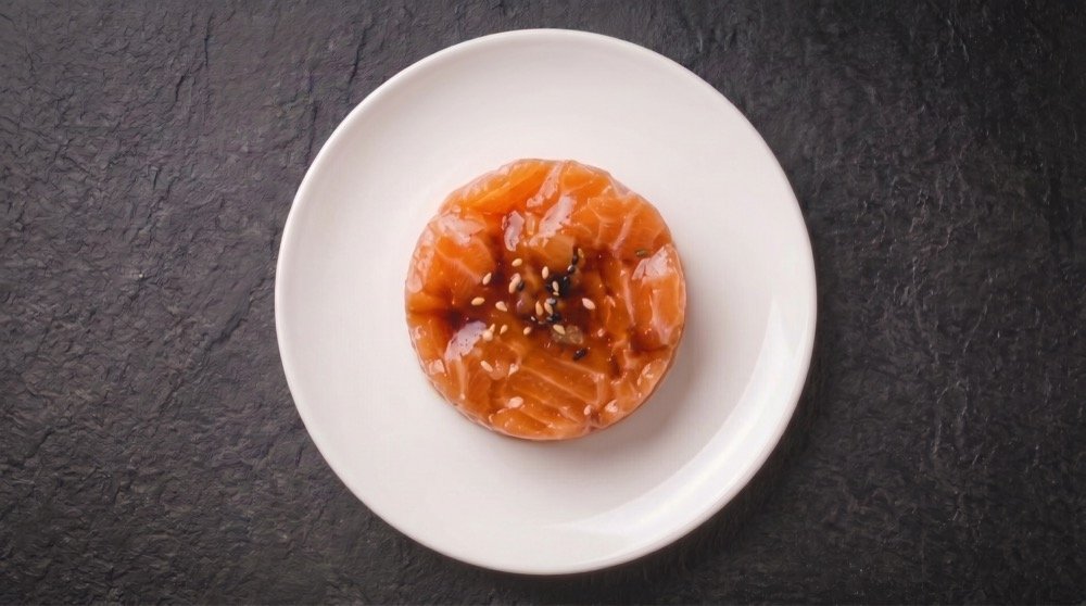 Tartare de saumon sauce asiatique