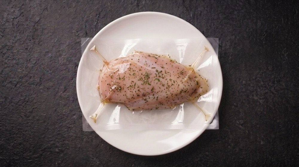 Poitrines de poulet fines herbes